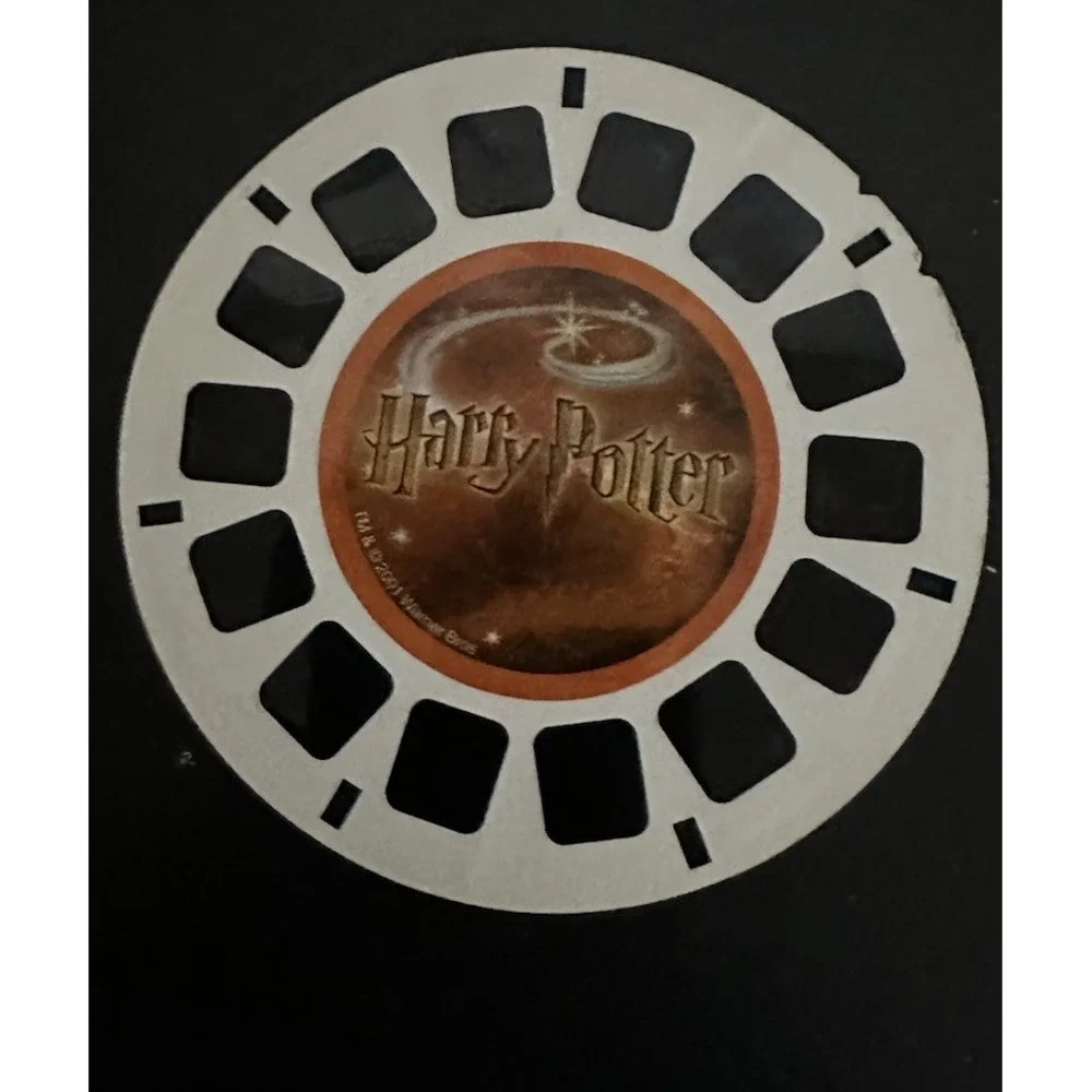 Harry Potter - Purple Body Yellow Handle View-Master Viewer 1998 90's Working